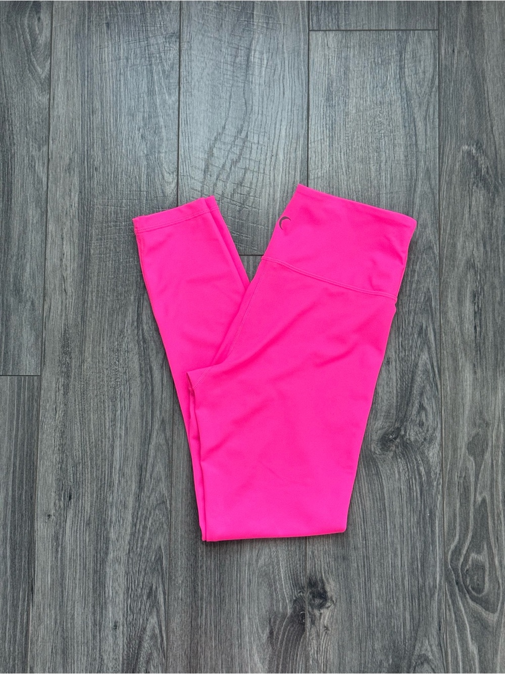 ZYIA Active Light N Tight Capri Leggings Size 4 Party Pink High Rise Pockets